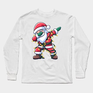 Dabbing Santa Long Sleeve T-Shirt